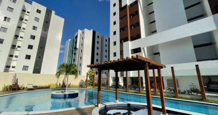 Apartamento com 3 dormitórios para alugar, 79 m² por R$ 2.440,00/mês - Catolé - Campina Grande/PB