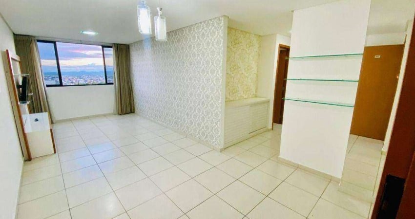 Apartamento com 3 dormitórios para alugar, 86 m² por R$ 2.500,00/mês - Bela Vista - Campina Grande/PB