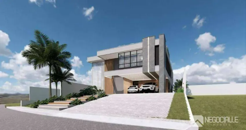 Casa com 4 dormitórios à venda, 390 m² por r$ 2.500.000,00 - condomínio atmosphera green residence - lagoa seca/pb