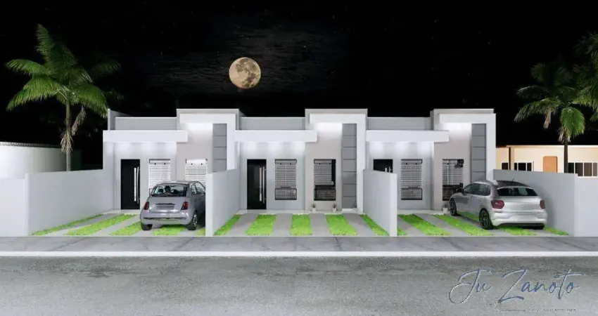 Casa com 2 Quartos sendo uma suíte.
