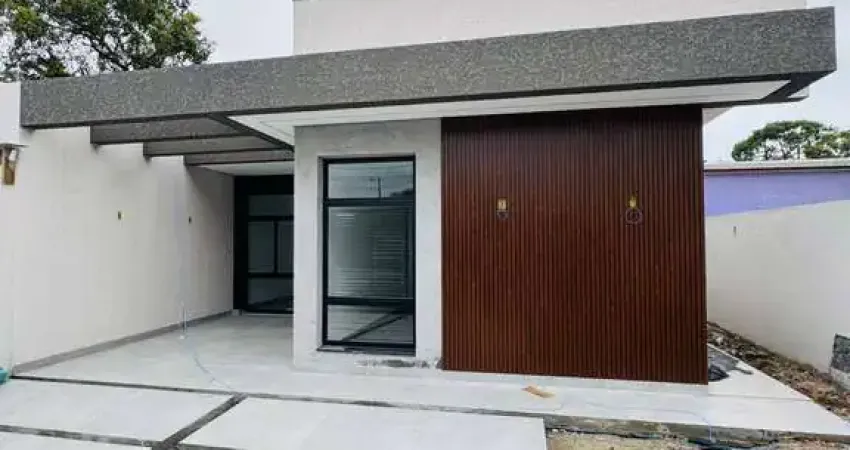 Casas modernas 3 quartos sendo 1 suíte com edícula e opção com piscina