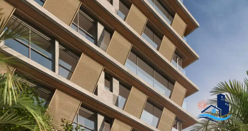 Cobertura residencial caieiras 55 com 3 suítes com vista centro, guaratuba