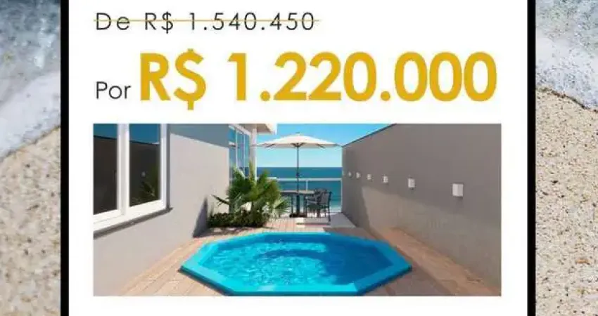 Garden a uma quadra do mar edifício ocean life residence!!! black friday