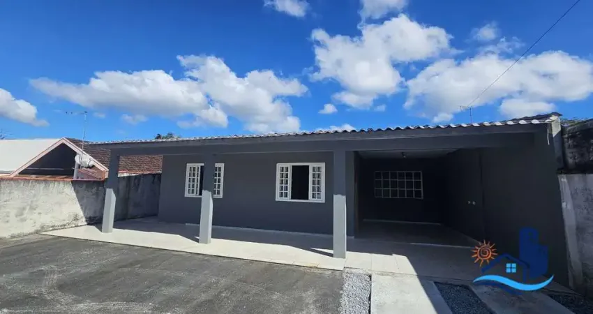 Casa térrea com terreno cohapar matinhos pr aceita financiamento