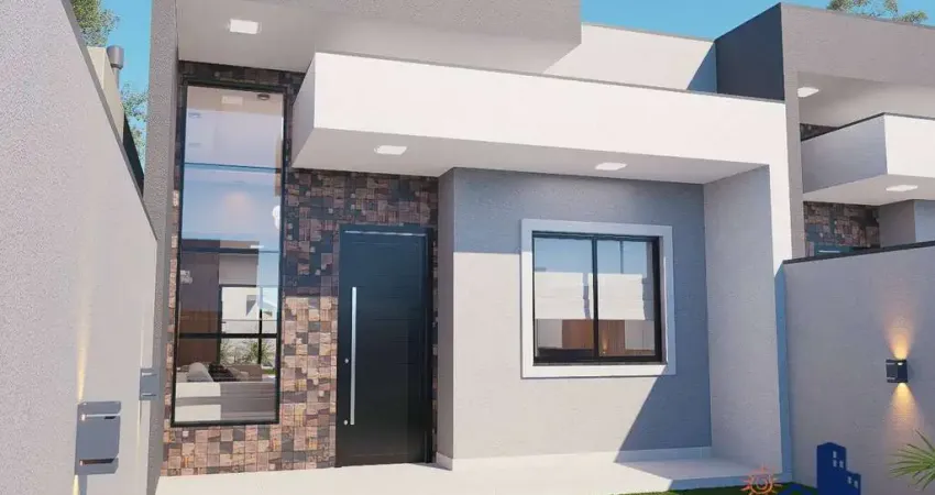 Lançamento casas com 2 quartos sendo 1 suíte no balneário gaivotas pr!!!