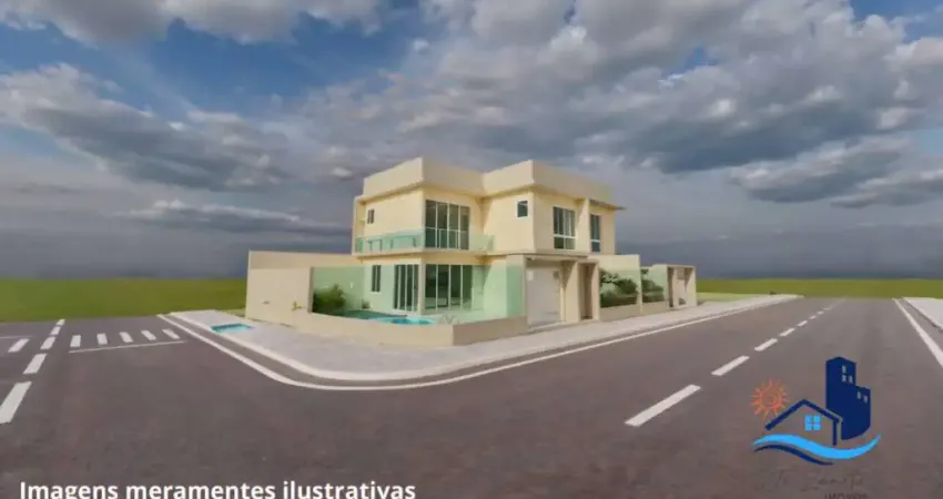 Sobrado de alto padrão no residencial murano – baln. marajó, matinhos/pr