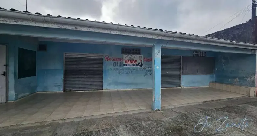 Casa com ponto comercial em frente no rio da onça matinhos-pr