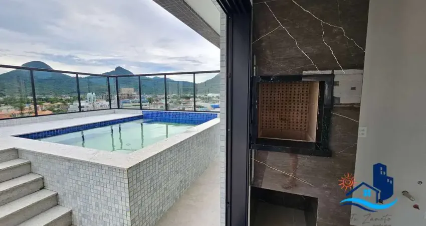 Cobertura edifício galileo galilei vista 3 mar em caiobá  matinhos-pr