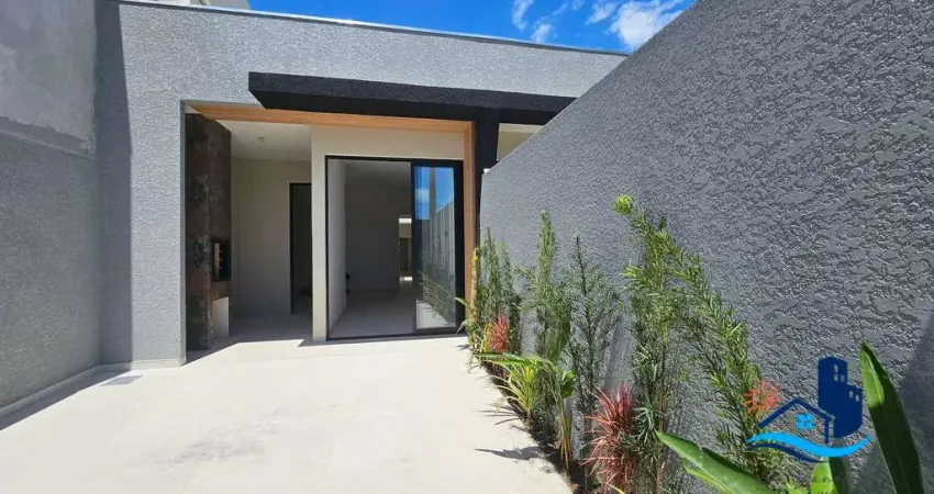 Casas térrea nova 3 quart  bal. praia grande matinhos-pr opção com jacuzzi