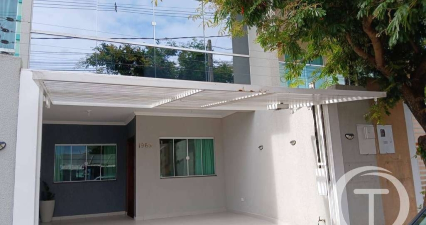 Sobrado no Esmeralda, Mobiliado, c/ 01 suíte e 2 quartos, 2 Vagas