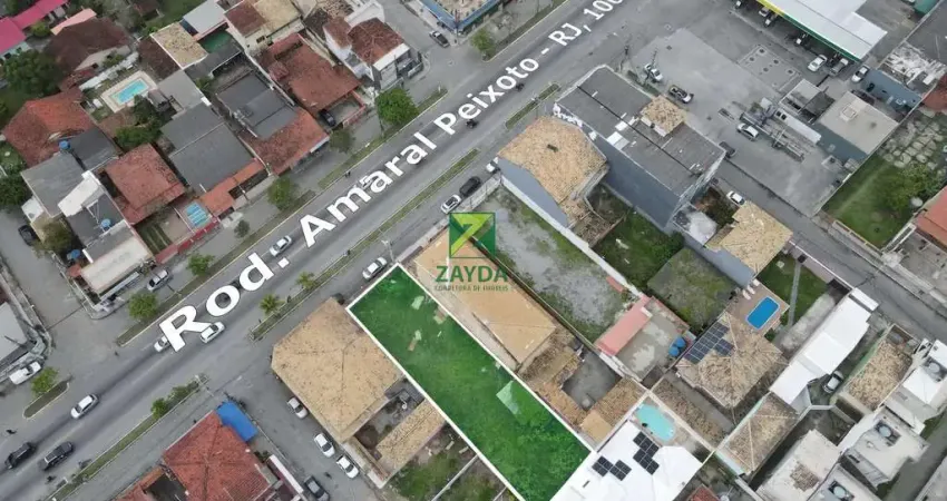 Terreno comercial de 468m² à venda na rodovia amaral peixoto de barra de são joão-rj - oportunidade imperdível!