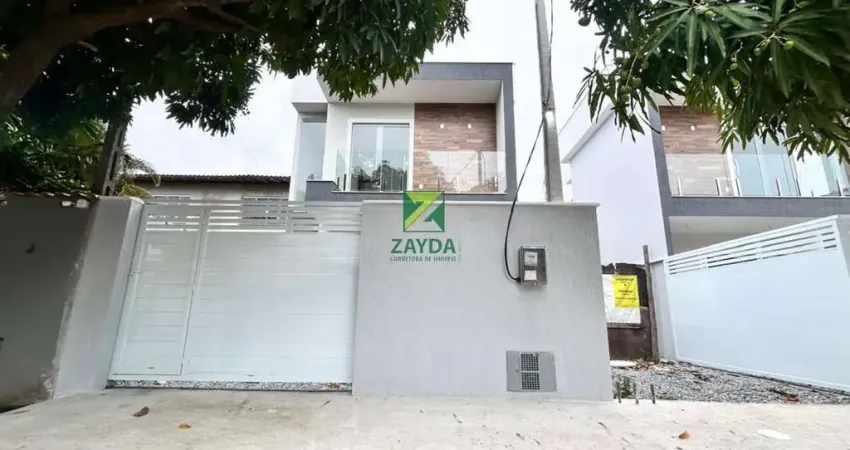 Imperdível! casa duplex com 2 suítes no extensão serramar, rio das ostras-rj  82m²  1 vaga.  encontre seu lar dos sonhos!