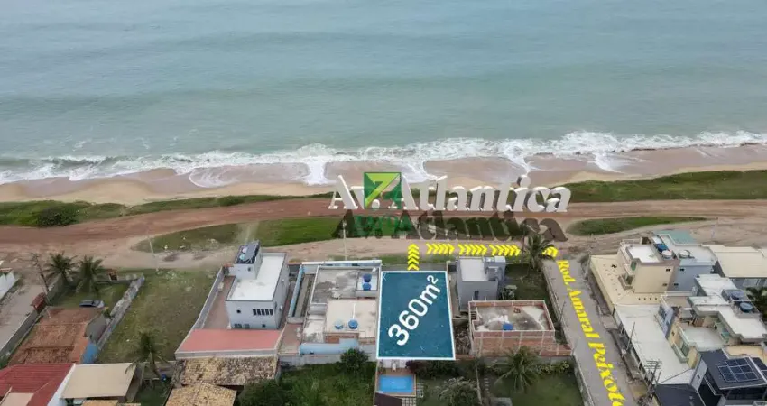 Terreno murado de 360m² à venda de frente para o mar em barra de são joão, com rgi e escritura. financie hoje mesmo!