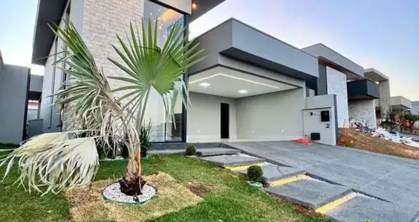 Casa em condomínio fechado com 3 quartos à venda na Jardins Bolonha, 3, Residencial Marília, Senador Canedo