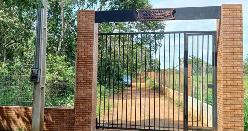 Chácara a venda no município de Hidrolândia - GO,  3000 m² em condomínio