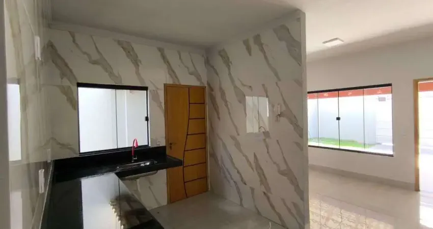 Oportunidade casa à venda de 95,00m² sendo 3 quartos 1 suíte em senador canedo.
