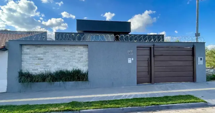 Casa 3/4 com piscina de 131,25m² no setor chácara são pedro - aparecida de goiânia