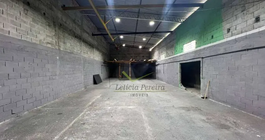 Galpão para alugar, 220 m² por r$ 3.500,00/mês - jardim aeroporto ii - mogi das cruzes/sp