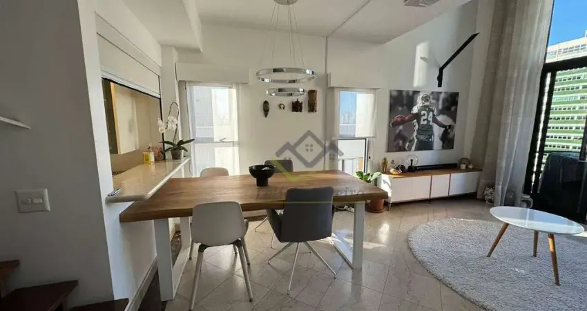 Apartamento Duplex com 1 dormitório à venda, 78 m² por R$ 1.314.000 - Jardim Paulista - São Paulo/SP