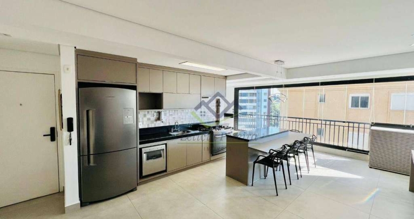 Apartamento com 3 dormitórios para alugar, 90 m² por R$ 10.000,00 - Alphaville Empresarial - Barueri/SP