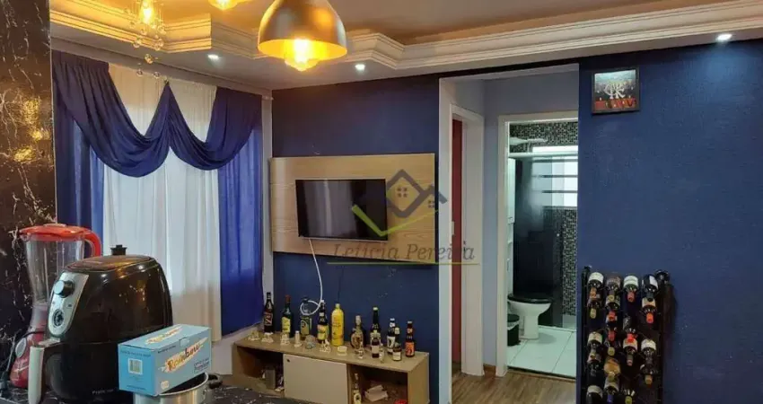Apartamento com 2 dormitórios para alugar, 48 m² por R$ 2.560,00/mês - Vila Urupês - Suzano/SP