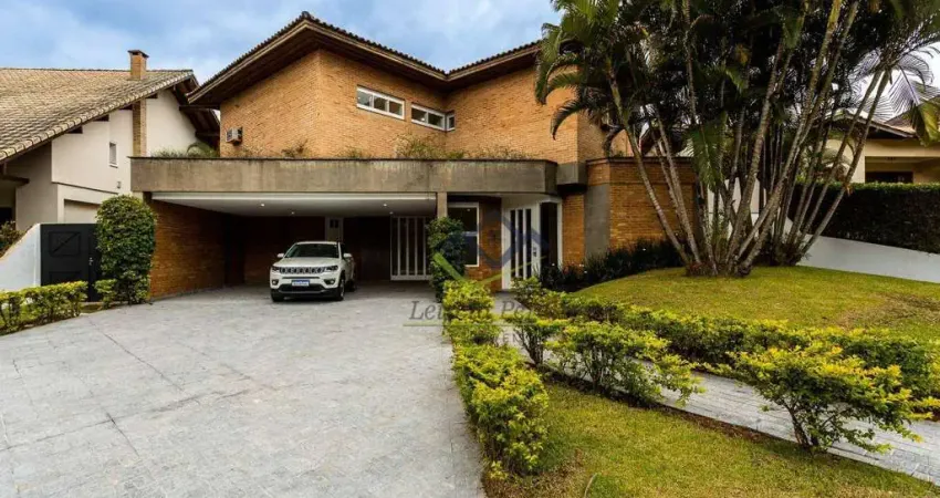 Casa com 4 dormitórios, 750 m² - venda por R$ 12.700.000,00 ou aluguel por R$ 54.730,00/mês - Tamboré 03 - Santana de Parnaíba/SP