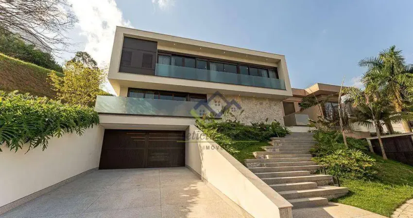 Casa com 5 dormitórios à venda, 610 m² por R$ 11.990.000,00 - Colinas da Anhangüera - Santana de Parnaíba/SP