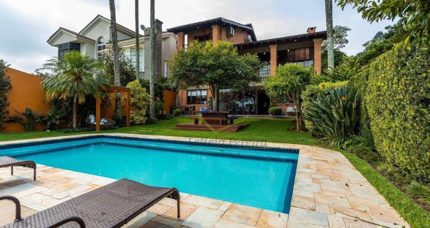 Casa com 4 dormitórios à venda, 534 m² por R$ 6.000.000,00 - Residencial Dez (Alphaville) - Santana de Parnaíba/SP