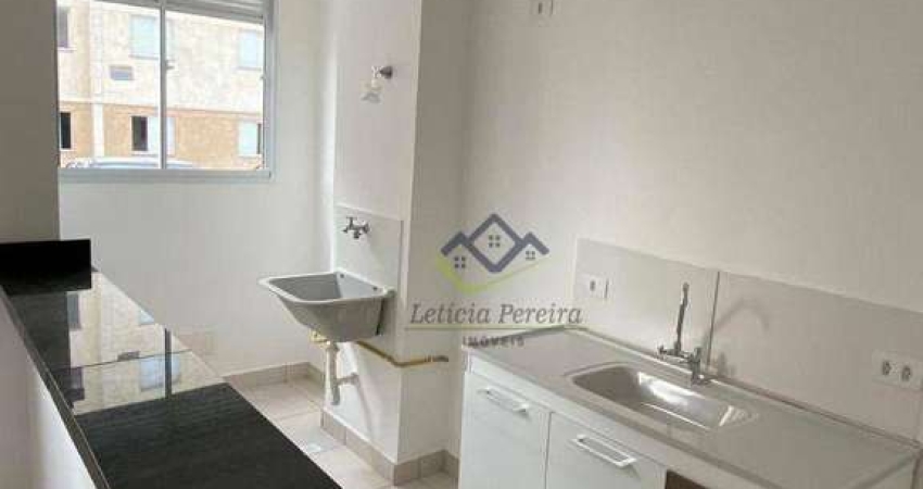 Apartamento com 2 quartos, 50 m² - venda por R$ 200.000 ou aluguel por R$ 1.363/mês - Jardim Casa Branca - Suzano/SP