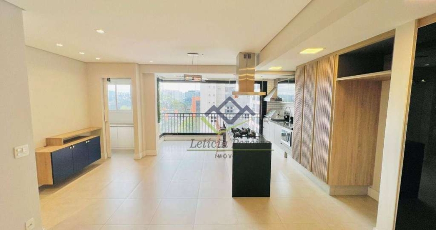 Apartamento com 2 dormitórios para alugar, 81 m² por R$ 7.800,00 - Alphaville Empresarial - Barueri/SP