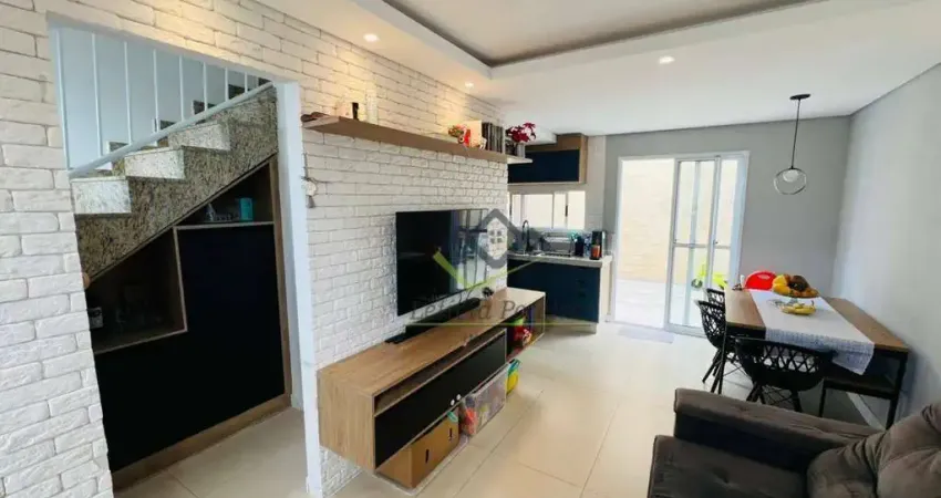 Sobrado com 2 quartos à venda, 69 m² por r$ 455.000 - chácara faggion - suzano/sp