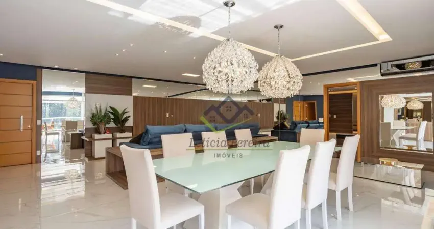 Apartamento com 3 dormitórios à venda, 224 m² por r$ 3.800.000 - centro empresarial tamboré - santana de parnaíba/sp