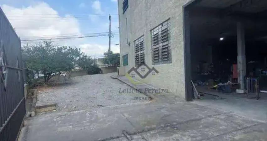 Galpão, 826 m² - venda por r$ 2.500.000 ou aluguel por r$ 17.620/mês - chácaras nova suzano - suzano/sp