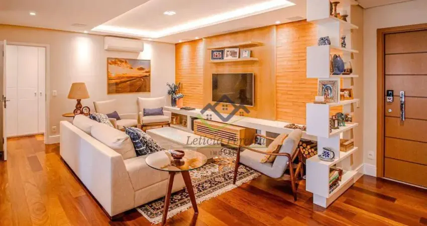 Apartamento com 3 dormitórios à venda, 172 m² por r$ 2.400.000 - centro empresarial tamboré - santana de parnaíba/sp