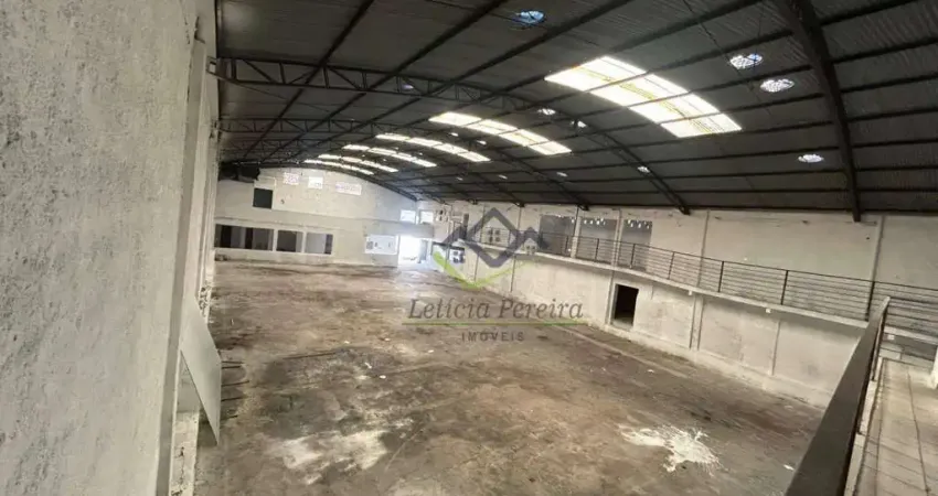 Galpão, 700 m² - venda por r$ 2.490.000 ou aluguel por r$ 14.000/mês - centro - poá/sp