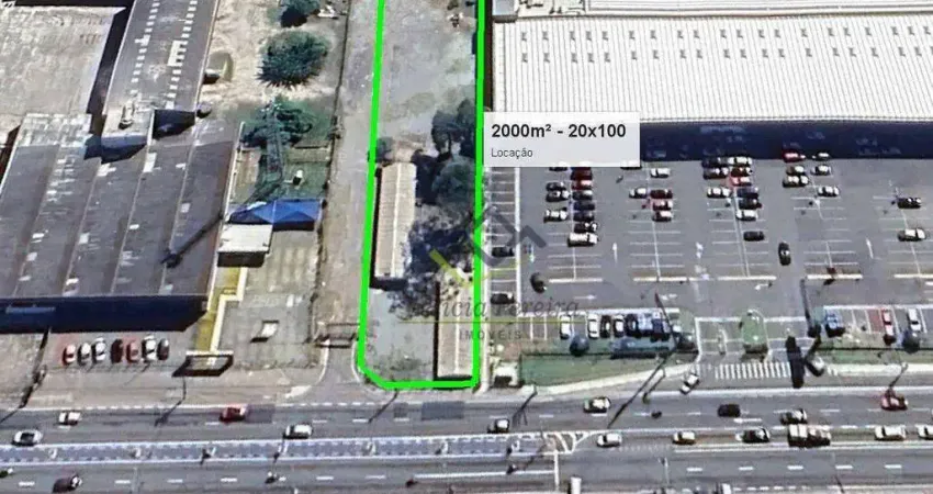 Área para alugar, 2000 m² por r$ 20.000,00/mês - vila amorim - suzano/sp