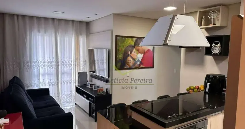 Apartamento com 2 quartos, sendo 1 suíte à venda, 58 m² por r$ 430.000 - villa di cesar - mogi das cruzes/sp