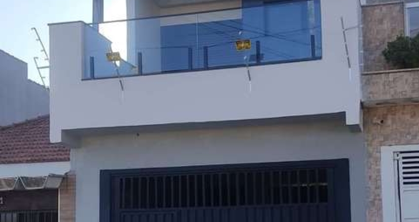 SOBRADO A VENDA, 03 QUARTOS, SUÍTE, TERRAÇO, QUINTAL, CHURRASQUEIRA, 01 VAGA, CANGAÍBA, SP