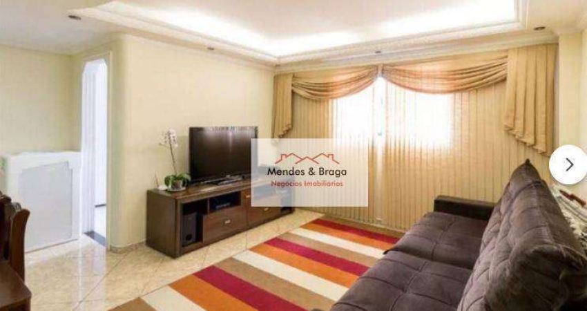 Apartamento com 2 dormitórios à venda, 74 m² por R$ 475.000,00 - Macedo - Guarulhos/SP