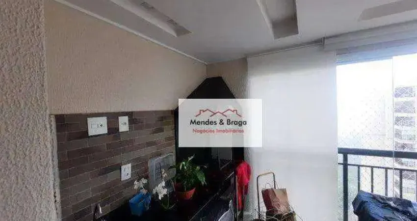 Apartamento com 2 dormitórios à venda, 68 m² por R$ 630.000,00 - Jardim Flor da Montanha - Guarulhos/SP
