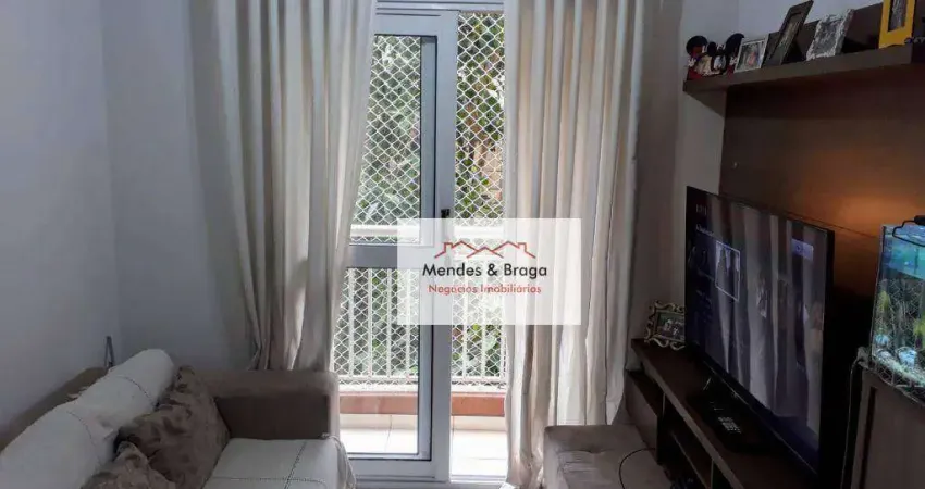 Apartamento com 2 dormitórios à venda, 52 m² por R$ 280.000,00 - Tremembé - São Paulo/SP