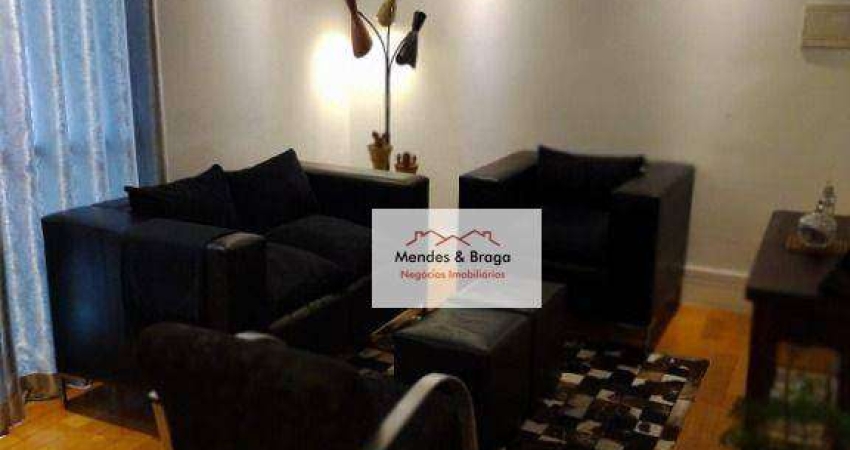 Apartamento com 3 dormitórios à venda, 66 m² por R$ 560.000,00 - Vila Augusta - Guarulhos/SP