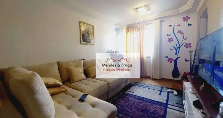Apartamento com 3 dormitórios à venda, 58 m² por R$ 350.000,00 - Jardim Santa Clara - Guarulhos/SP