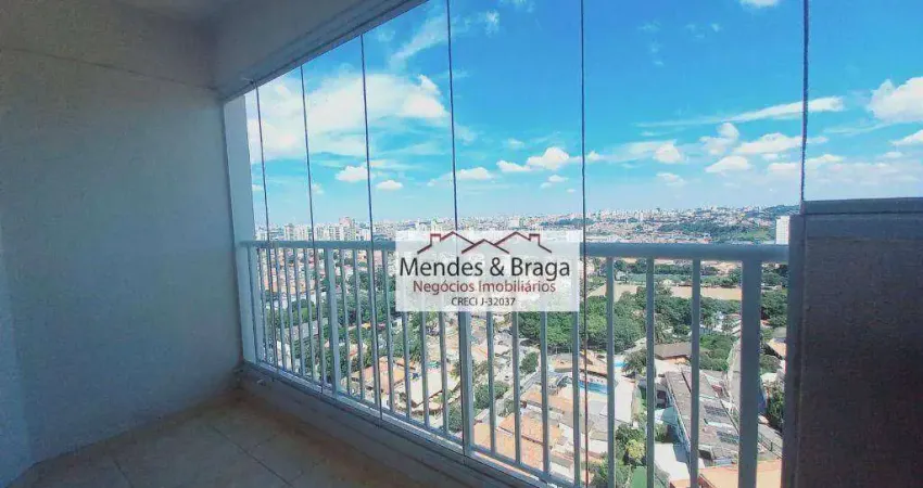Apartamento com 2 dormitórios, 56 m² - venda por r$ 499.000,00 ou aluguel por r$ 3.034,45/mês - vila rosália - guarulhos/sp