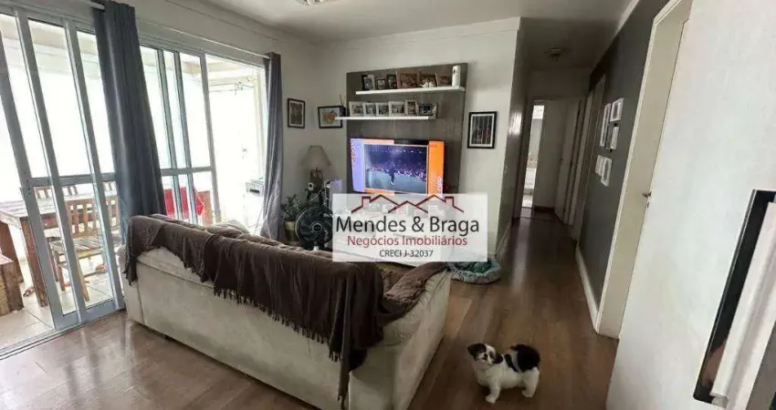 Apartamento com 3 dormitórios à venda, 86 m² por R$ 860.000,00 - Vila Augusta - Guarulhos/SP