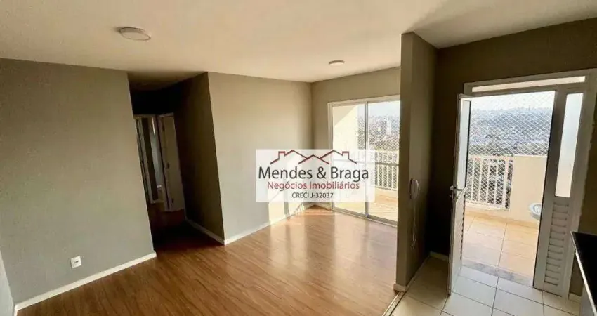 Apartamento com 2 dormitórios à venda, 57 m² por R$ 490.000,00 - Vila Galvão - Guarulhos/SP