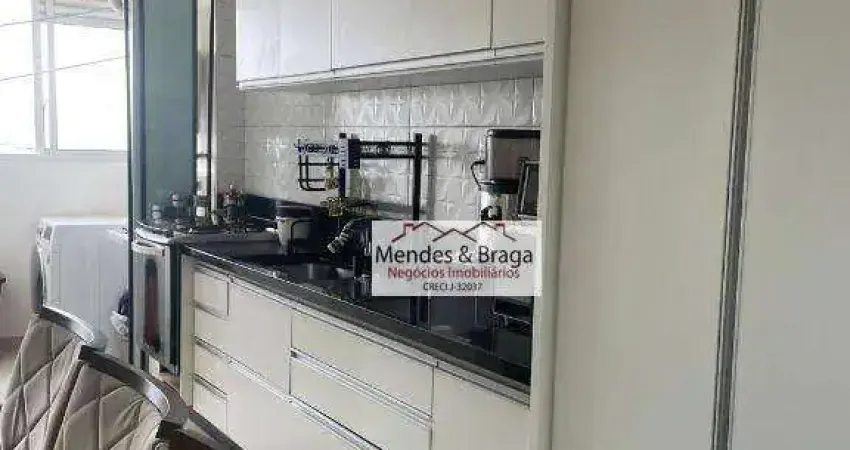 Apartamento com 2 dormitórios à venda, 53 m² por R$ 425.000,00 - Vila Paulista - Guarulhos/SP
