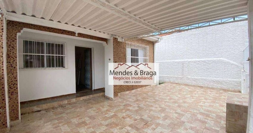 Casa com 2 dormitórios para alugar, 110 m² por R$ 3.050,00/mês - Vila Augusta - Guarulhos/SP