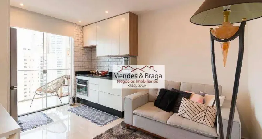 Studio com 1 dormitório à venda, 36 m² por R$ 389.000,00 - Vila Augusta - Guarulhos/SP