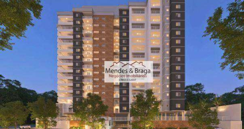Apartamento com 2 dormitórios à venda, 73 m² por R$ 498.000,00 - Vila Galvão - Guarulhos/SP